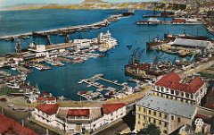 177 le port, carte colorisee